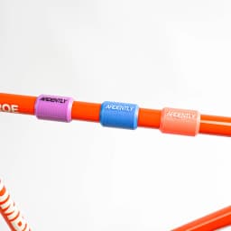 ARDENTLY Bicycle Frameset Protector Anti-skid Bike Protective Rubber Cover Fixed Gear Frame Set Track Cycling Steel Accessories