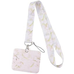 Wholesale Horizontal Style Yoga Sakura Daisy Lanyard for Key Neck Strap Card ID Badge Holder Key Chain Key Holder Accessories
