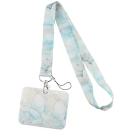 Wholesale Horizontal Style Yoga Sakura Daisy Lanyard for Key Neck Strap Card ID Badge Holder Key Chain Key Holder Accessories
