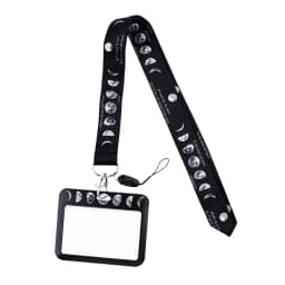 Wholesale Horizontal Style Yoga Sakura Daisy Lanyard for Key Neck Strap Card ID Badge Holder Key Chain Key Holder Accessories