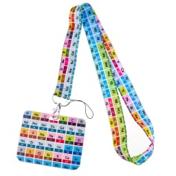 Wholesale Horizontal Style Yoga Sakura Daisy Lanyard for Key Neck Strap Card ID Badge Holder Key Chain Key Holder Accessories
