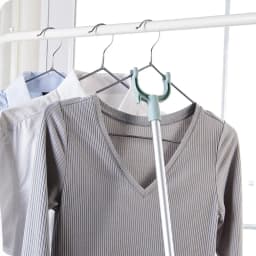 Balcony Fork Pole The Hangers for Clothes Pole Retractable Pole Drying Pole Fork Dress Stick Space Saving Clothing Rack