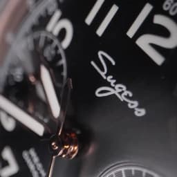 Sugess Pilot Watch Handwind Chronograph Mechanical Wristwatches Luminous Skeleton Men Watches Crystal Sapphire Leather New 2022