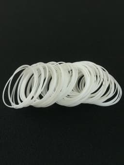 1.25mm Height I Ring Watch Crystal Gasket 26mm to 35.5mm Inner Diameter for Waterproof 1.3mm to 1.7mm Thick Watch Glass YZC035