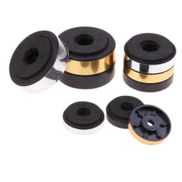 4pcs Speaker Spikes Stand Feets Audio Active Speakers Repair Parts Accessories DIY For Home Theater Sound System