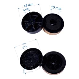 4pcs Speaker Spikes Stand Feets Audio Active Speakers Repair Parts Accessories DIY For Home Theater Sound System
