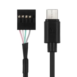 50CM USB Type C to 5Pin Cable for Computer Motherboard for USB-C Secondary Screen PC LCD