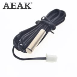 50CM 1M 2M 3M NTC Thermistor Temperature Sensor Waterproof Probe Wire 10K 1% 3950 W1209 W1401 cable AEAK