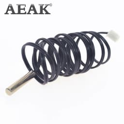 50CM 1M 2M 3M NTC Thermistor Temperature Sensor Waterproof Probe Wire 10K 1% 3950 W1209 W1401 cable AEAK