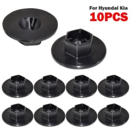 10Pcs Wheel Arch Liner Splashguard Clip Fender Liner MudGuard Nut For Kia Borrego Cadenza Forte K5 Optima Sorento Soul Sportage