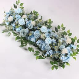 50/100cm DIY Wedding Flower Wall Decoration Arrangement Supplies Silk Peonies Rose Artificial Floral Row Decor Wed Arch Backdrop