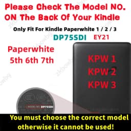 Smart Shell Case for Kindle Paperwhite 7th 6th 5th Generation 2015 2013 2012 Release Model DP75SDI EY21 Magnetic Cover Cases
