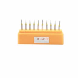 10pcs/Set Dental Diamond Burs FG Dia-burs Drill for High Speed Handpiece Dia 1.6mm Polishing Tools TC-09EF