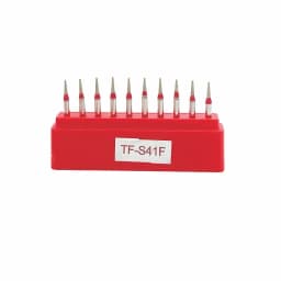 10pcs/Set Dental Diamond Burs FG Dia-burs Drill for High Speed Handpiece Dia 1.6mm Polishing Tools TC-09EF