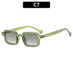 Luxurious Rectangle Sunglasses Women Oval Vintage Brand Designer Square Sun Glasses Men Shades Female Eyewear Sunglasses