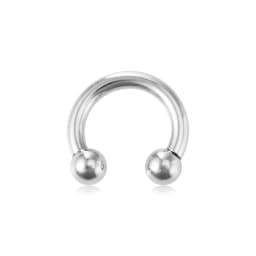 1pc Surgical Steel Ear Gauge Circular Barbells Ear Piercing Weights Stretcher Expander Big Size CBR PA Septum Piercing Jewelry