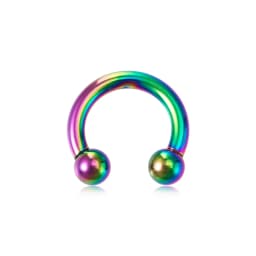 1pc Surgical Steel Ear Gauge Circular Barbells Ear Piercing Weights Stretcher Expander Big Size CBR PA Septum Piercing Jewelry