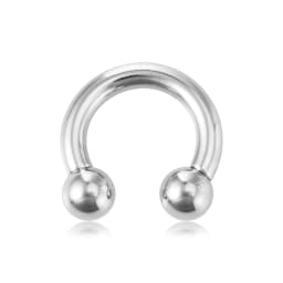 1pc Surgical Steel Ear Gauge Circular Barbells Ear Piercing Weights Stretcher Expander Big Size CBR PA Septum Piercing Jewelry