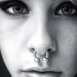 1pc Surgical Steel Ear Gauge Circular Barbells Ear Piercing Weights Stretcher Expander Big Size CBR PA Septum Piercing Jewelry