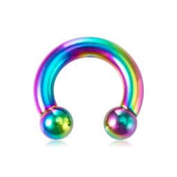 1pc Surgical Steel Ear Gauge Circular Barbells Ear Piercing Weights Stretcher Expander Big Size CBR PA Septum Piercing Jewelry