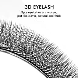 NATUHANA W Lashes Extension L LU(M) Curl Individual Mink YY Lashes 3D W-shaped Volume Fan Eyelash Extension