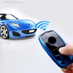 Soft TPU Car Key Case Cover for Mercedes-Benz A C E S Class GLA GLC GLE GL GLS CLA CLS AMG W205 W213 W177 W222 E200 E300 C260