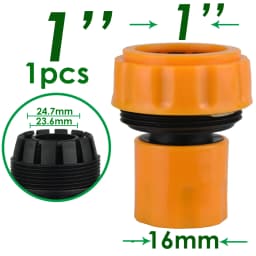 KESLA 1/2 3/4 1INCH Garden Water Hose Quick Connector Pipe Extension Coupler Fitting 25 20 16mm Repair Joint Irrigation System