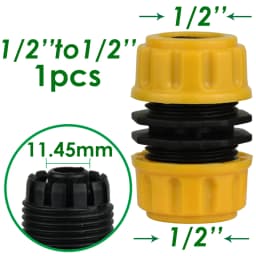 KESLA 1/2 3/4 1INCH Garden Water Hose Quick Connector Pipe Extension Coupler Fitting 25 20 16mm Repair Joint Irrigation System