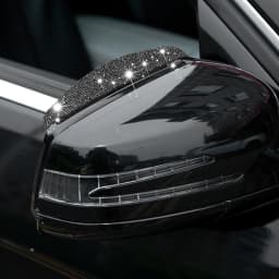 2Pcs Car Rear View Mirror Sticker Rain Eyebrow PVC Rear View Mirror Rain Visor Universal Rain Shield Shade Cover Protector
