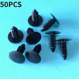 50pcs Plastic Rivets Auto Fastener Clip for peugeot 206 307 308 407 3008 508 207 208 2008 for citroen c3 c5 berlingo c4 picasso