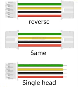 2pcs PHD 2.0mm Pitch Double Row Terminal Wire Connecting Wire 2*2/3/4/5/6/7/8/9/10p Single and Double Head Electronic Cable