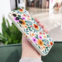 Showy Flowers Case For Samsung A56 A36 A26 A16 A06 A54 A34 A24 A14 A15 A25 A35 A55 A73 A53 A33 A23 A13 A03 S A72 A32 A12 A22 5G