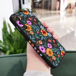 Showy Flowers Case For Samsung A56 A36 A26 A16 A06 A54 A34 A24 A14 A15 A25 A35 A55 A73 A53 A33 A23 A13 A03 S A72 A32 A12 A22 5G