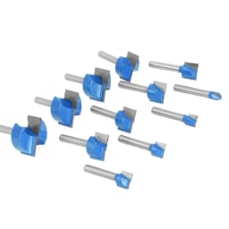 LAVIE 1pc 6mm Cleaning Bottom Bit Straight Router Bit Set Clean Milling Cutter Woodworking Power Machine-C C06006
