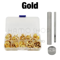 20sets/lot 14mm-18mm Magnetic Button Bags Magnet Snaps Buckle Wallet With Tool Set Box For Sewing Purse Handbag Craft Clasps