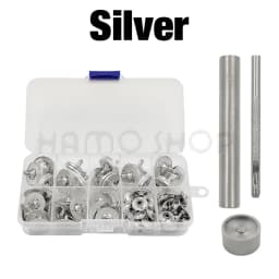 20sets/lot 14mm-18mm Magnetic Button Bags Magnet Snaps Buckle Wallet With Tool Set Box For Sewing Purse Handbag Craft Clasps