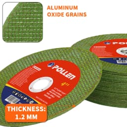 4 Inch Metal Cutting Disc Angle Grinder Grinding Wheel Stainless Steel Grinding Cutting Disc Blade Wheel Resin Double Mesh