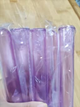 5pcs/set Acrylic Test Tube for Diy Handmade Home Decor Flower Pot Silicone Mold Clay Pottery Tools Display Accessories