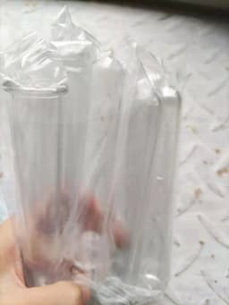 5pcs/set Acrylic Test Tube for Diy Handmade Home Decor Flower Pot Silicone Mold Clay Pottery Tools Display Accessories