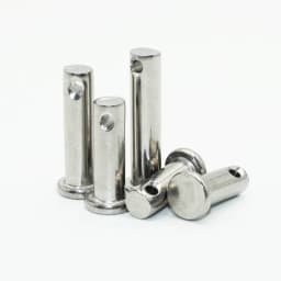 M3 M4 M5 M6 M8 M10 304Stainless Steel 304 Shaft Flat Head Pins with Hole Positioning Cylindrical Clevis Bolt328