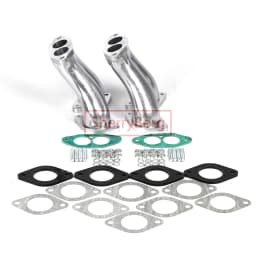 SherryBerg Intake Manifolds Set for VW Bug Aspirazione per 2x Weber 40 44 IDF Dellorto Drla Carburatore FOR VW Typ1 Motore T1