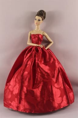 Handmade BABI Doll Clothes Dress Gown for 11.5 inch doll&body 1/6 #02