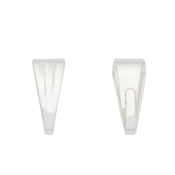 100/200pcs 7/9mm Pendant Clips Pinch Bail Clasp Connectors Necklace Hooks For Jewelry Making Finding Parts Accessories Supplies