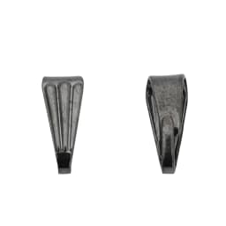 100/200pcs 7/9mm Pendant Clips Pinch Bail Clasp Connectors Necklace Hooks For Jewelry Making Finding Parts Accessories Supplies