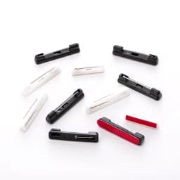 50Pc White Bar Pins Adhesive Back Badge Crafting DIY Safety Brooch Name Tags Ribbons Clothes Jewelry Making Accessories Supplies