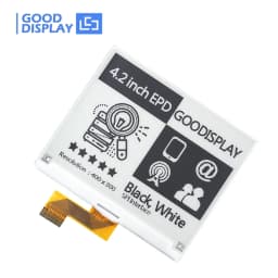 4.2 Inch E-Paper Display 1.5s Fast Update 400x300 E-Ink Display Module For Digital Price Tags GDEY042T81 SPI Interface Screen