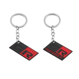 GR Sport Car Keychain Gazoo Racing Key Ring Chain For Toyota Corolla Supra 86 Yaris Prius Camry Tacoma Venza Tundra Rav4 Auris