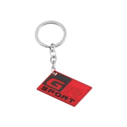 GR Sport Car Keychain Gazoo Racing Key Ring Chain For Toyota Corolla Supra 86 Yaris Prius Camry Tacoma Venza Tundra Rav4 Auris