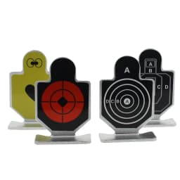 VULPO 6Pcs /Lot Tactical Shooting Target Set Durable Hunting Airsoft Practice Target Metal Target