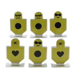 VULPO 6Pcs /Lot Tactical Shooting Target Set Durable Hunting Airsoft Practice Target Metal Target